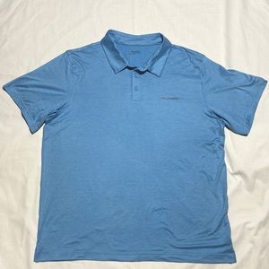 Columbia Performance Golf Polo. Light Heather Blue. X Large. Make an offer.